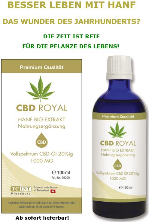 CBD Royal Hanf Bio Extrakt